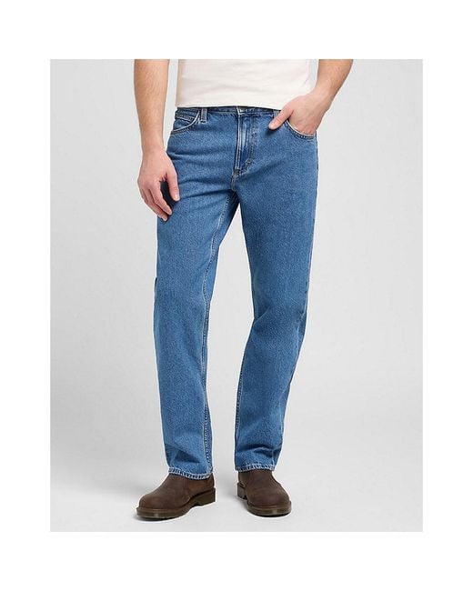Lee Jeans Blue Haden Relaxed Jean Size 26X32 for men