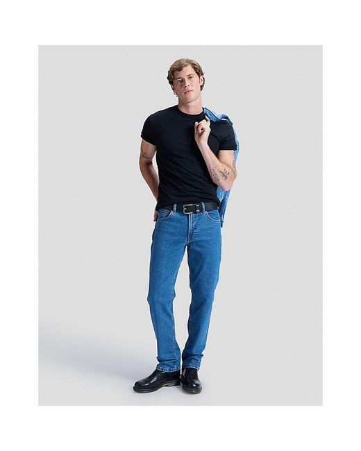 Lee Jeans Blue Twin Pack Slim Crew Tees for men