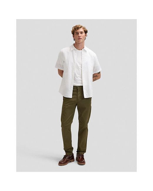 Lee Jeans White Regular Shirt for men