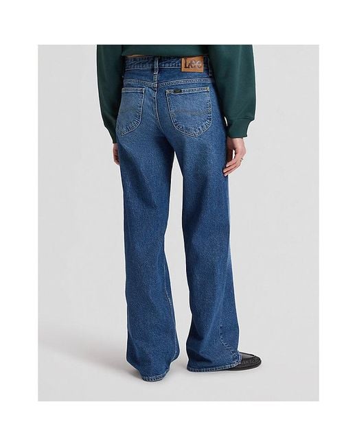 Lee Jeans Blue Rider Loose Straight Jean Size 24X31