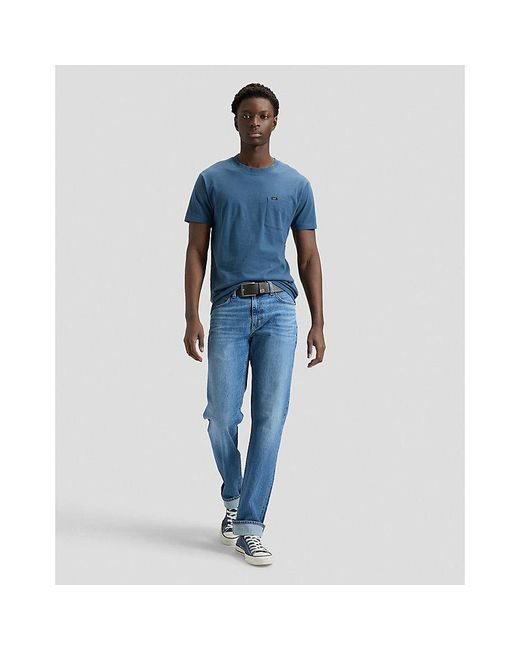 Lee Jeans Blue Slim Ultimate Pocket Tee for men