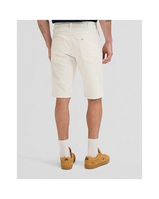 Lee Jeans Natural Regular 5 Pocket Short for men