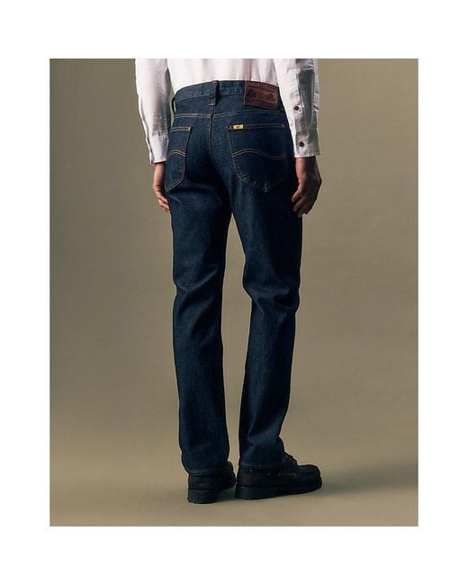 Lee Jeans Blue Regular Straight Jean Size 28X32 for men
