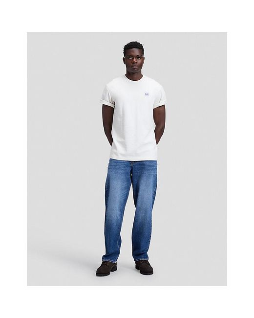Lee Jeans White Workwear Relaxed Tee for men