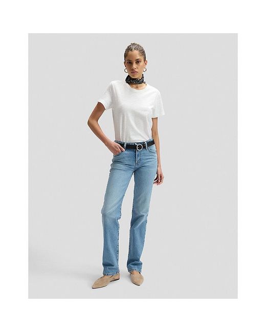 Lee Jeans White Regular Perfect Tee