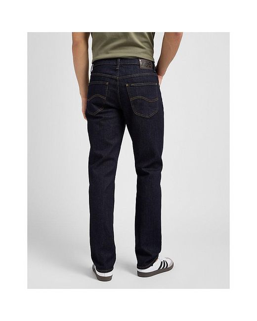 Lee Jeans Blue Brooklyn Straight Jean Size 32X30 for men