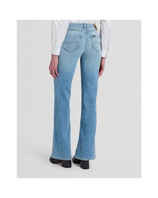 Lee Jeans Blue Lana Mid Rise Bootcut Jean Size 24X31