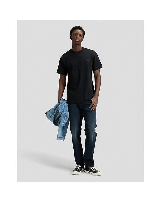 Lee Jeans Black Workwear Essential Relaxed Tee for men
