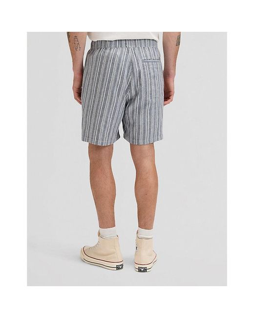 Lee Jeans Blue Regular Vista Pull On Short for men