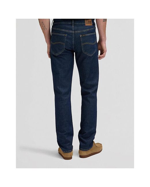 Lee Jeans Blue Daren Regular Medium Stretch Jean Size 29X32 for men