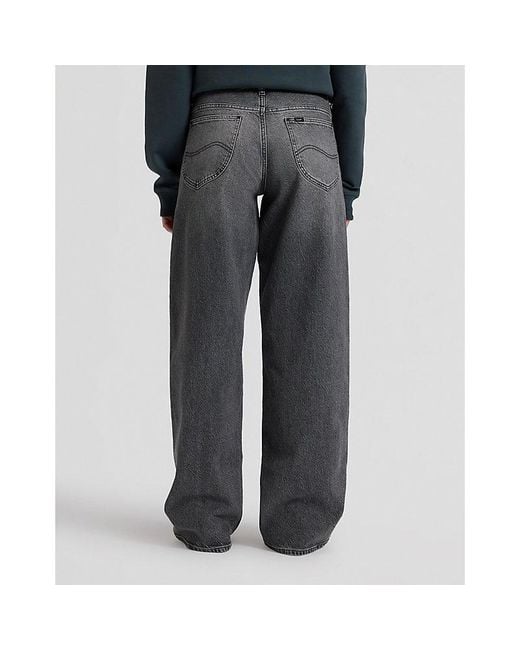 Lee Jeans Gray Rider Loose Straight Jean Size 24X31