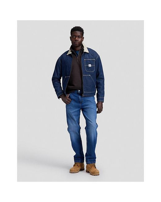 Lee Jeans Blue Workwear 91W Regular Lined Jacket for men