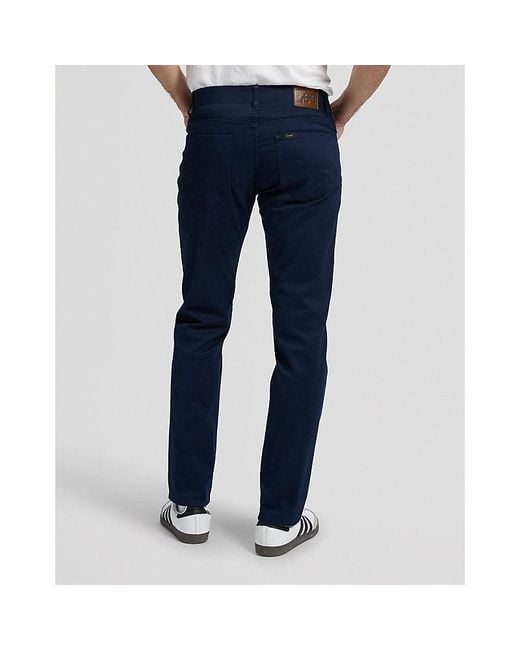 Lee Jeans Blue Mvp Straight Lightweight Trousers Size 30X32 for men