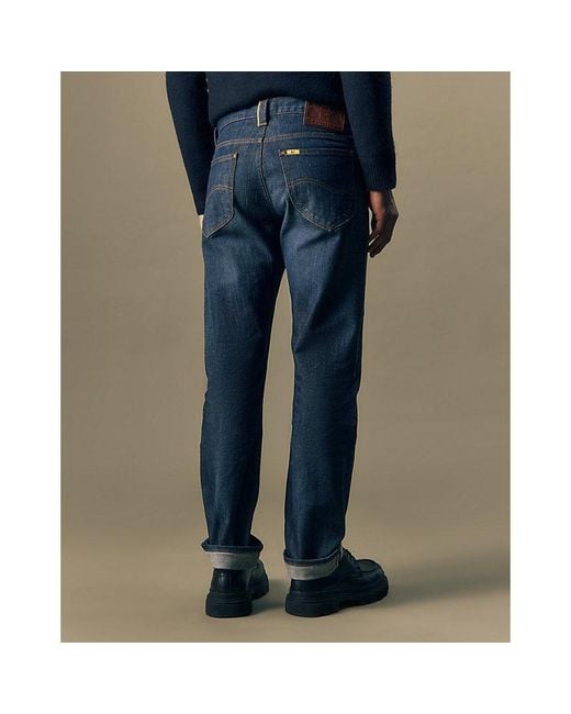 Lee Jeans Blue Regular Tapered Jean Size 28X32 for men