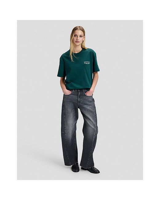Lee Jeans Green Workwear Soul Relaxed Tee for men