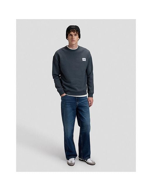 Lee Jeans Blue Core Beanie
