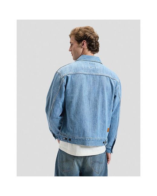 Lee Jeans Blue Utility Jacket for men