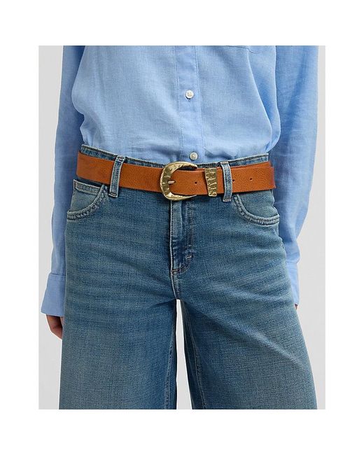 Lee Jeans Blue Boho Leather Belt