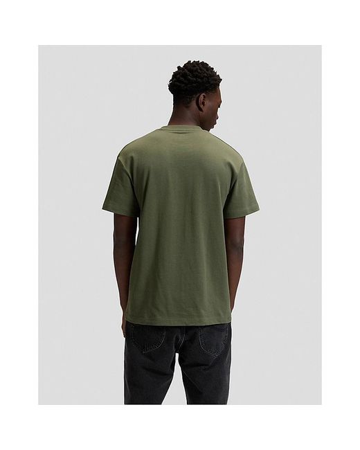Lee Jeans Green Workwear Essential Relaxed Tee for men