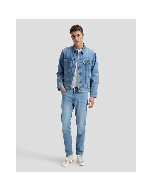 Lee Jeans Blue Regular Rider Jacket for men