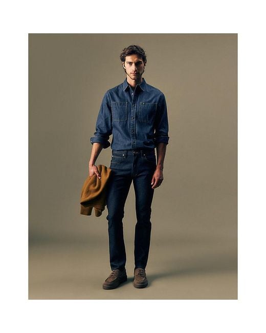 Lee Jeans Blue Relaxed Shirt for men