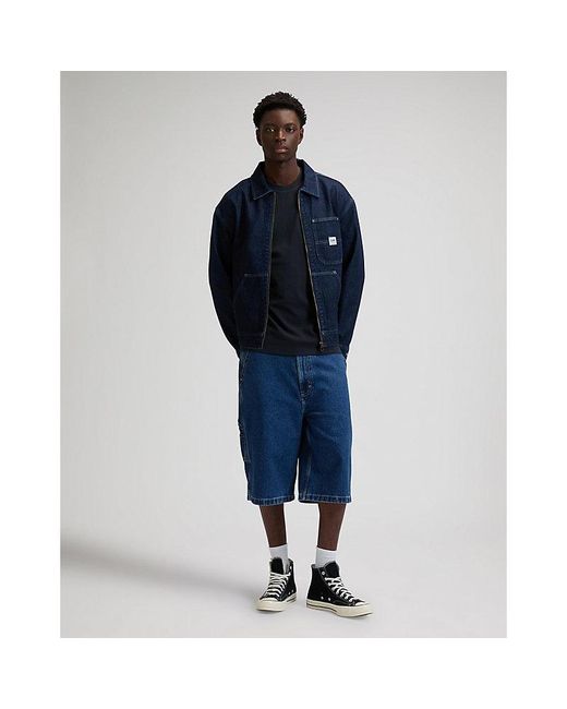 Lee Jeans Blue Workwear 91W Regular Jacket for men