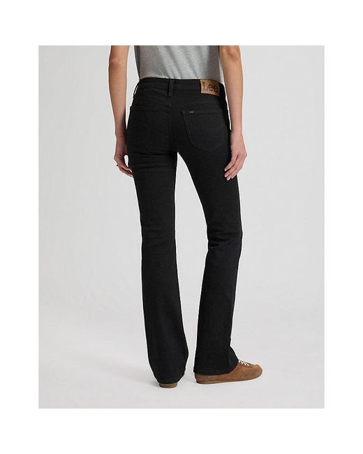 Lee Jeans Black Jessica Low Rise Bootcut Jean Size 24X31
