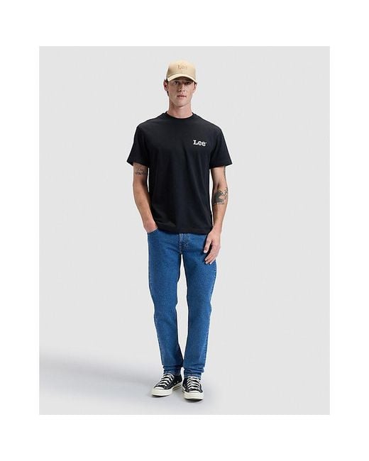 Lee Jeans Black Workwear Relaxed Dream Tee for men