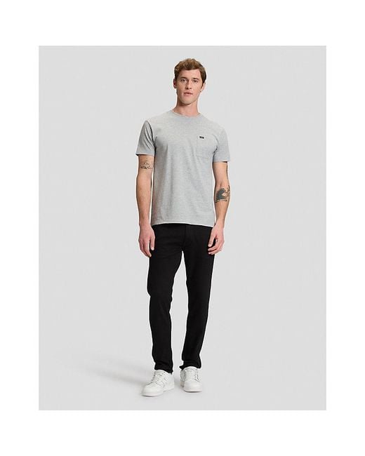 Lee Jeans Gray Slim Ultimate Pocket Tee for men
