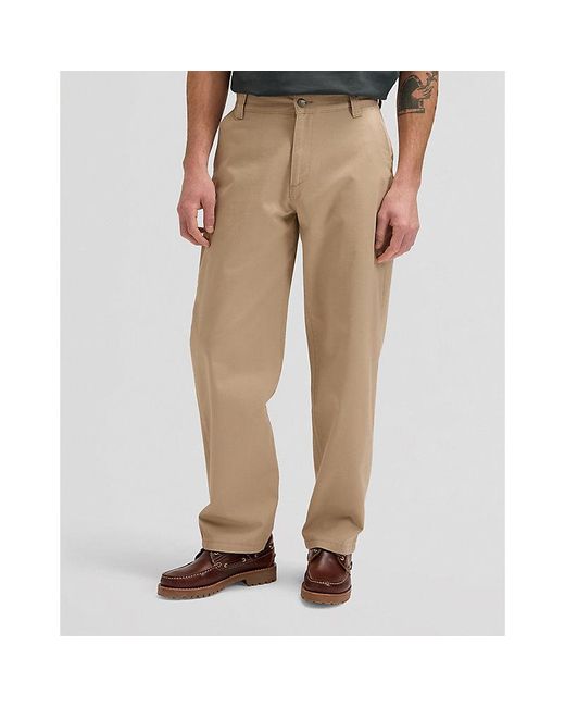 Lee Jeans Natural Workwear Loose Lightweight Chino Trousers Size 28X32 for men