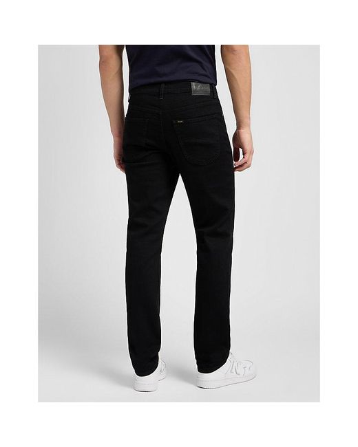 Lee Jeans Black Brooklyn Straight Jean Size 32X30 for men