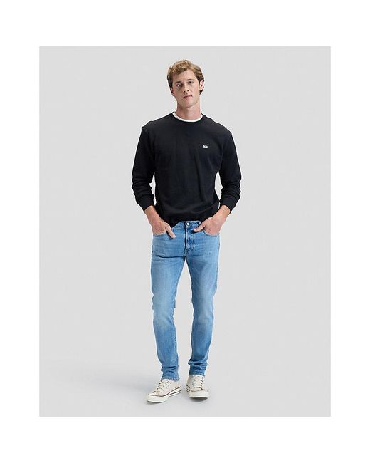 Lee Jeans Black Regular Patch Crew Sweatshirt for men