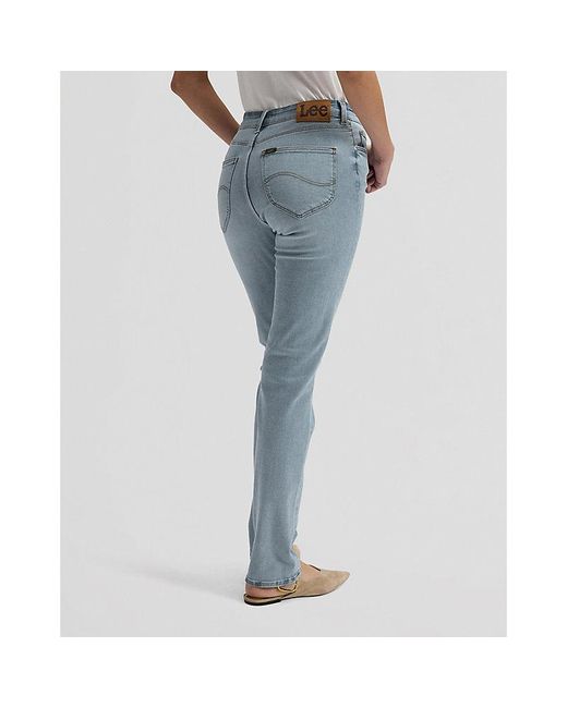 Lee Jeans Blue Marion Straight Jean Size 26X31