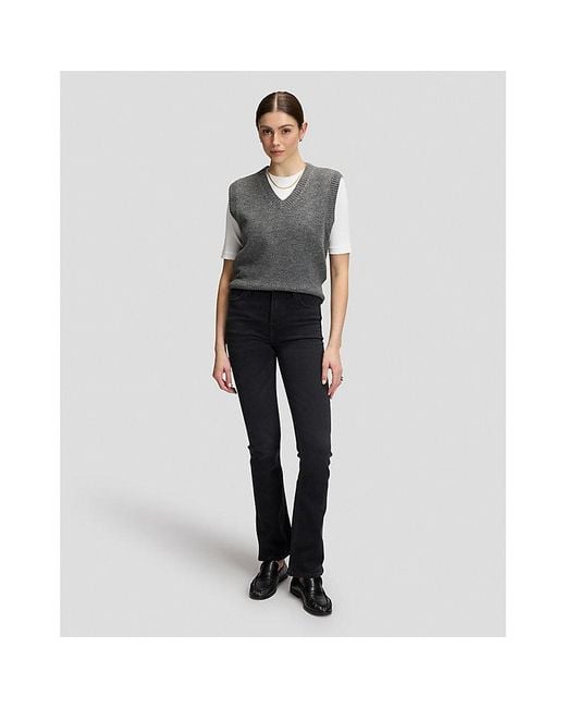 Lee Jeans Gray Slim Knitted Vest