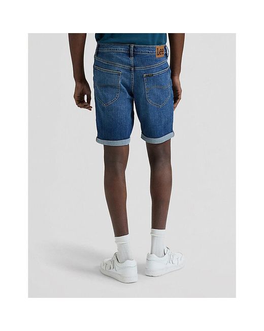 Lee Jeans Blue Rider Slim Short for men