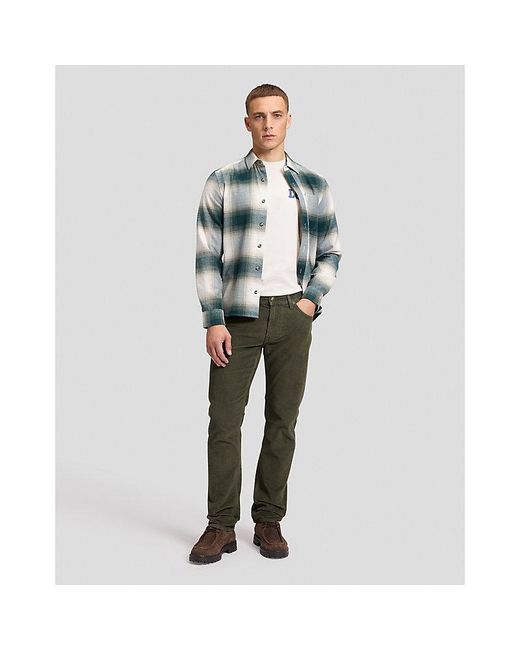 Lee Jeans Green Regular Sure Shirt for men