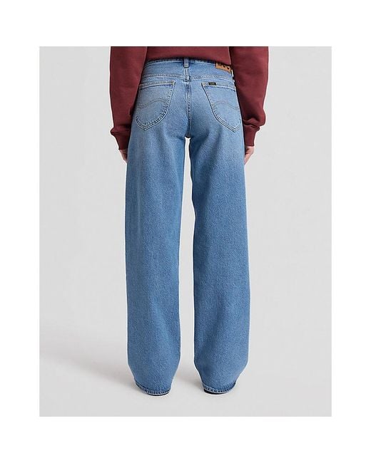 Lee Jeans Blue Rider Loose Straight Jean Size 24X31