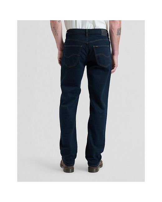 Lee Jeans Blue Brooklyn Straight Jean Size 32X30 for men