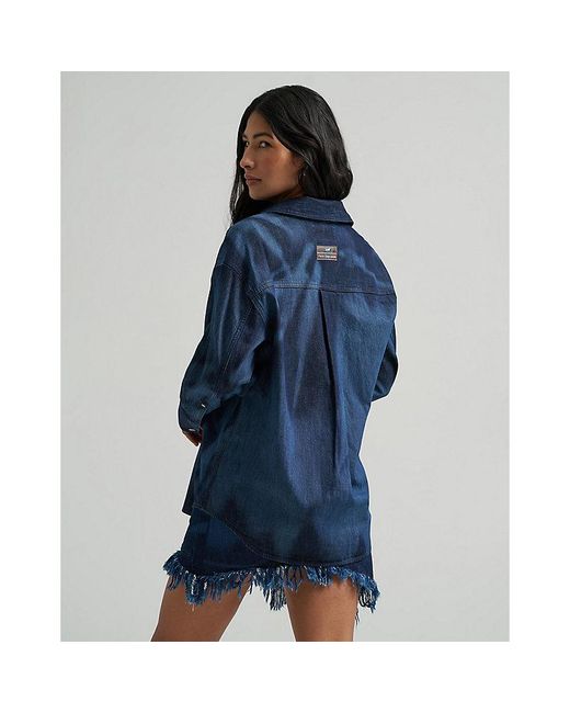 Lee Jeans Blue X Feng Chen Wang Shirt
