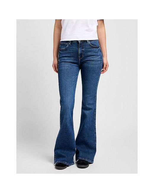 Lee Jeans Blue Breese Flare Jean Size 24X31