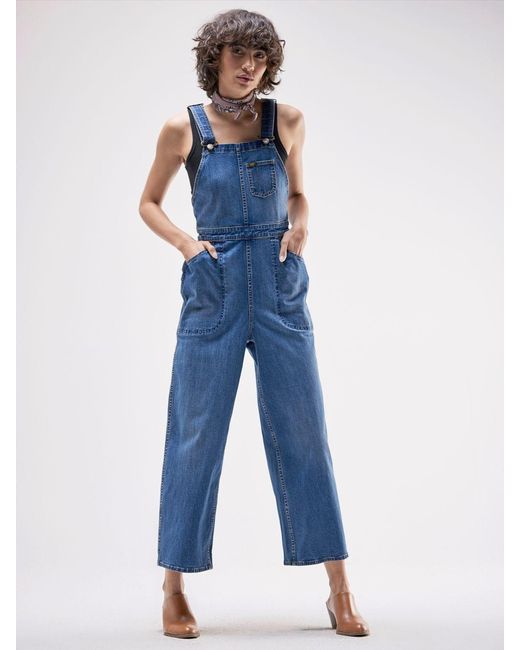 Lee Jeans Blue Vintage Modern Relaxed Fit 1940 Overall