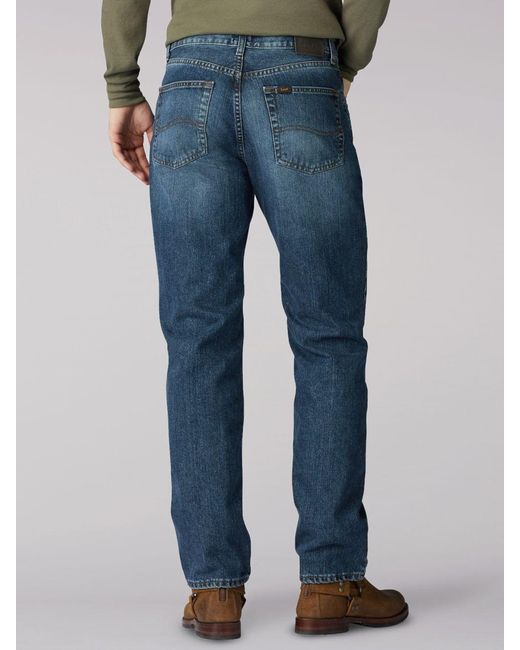 Lee Jeans Denim Mens Relaxed Fit 