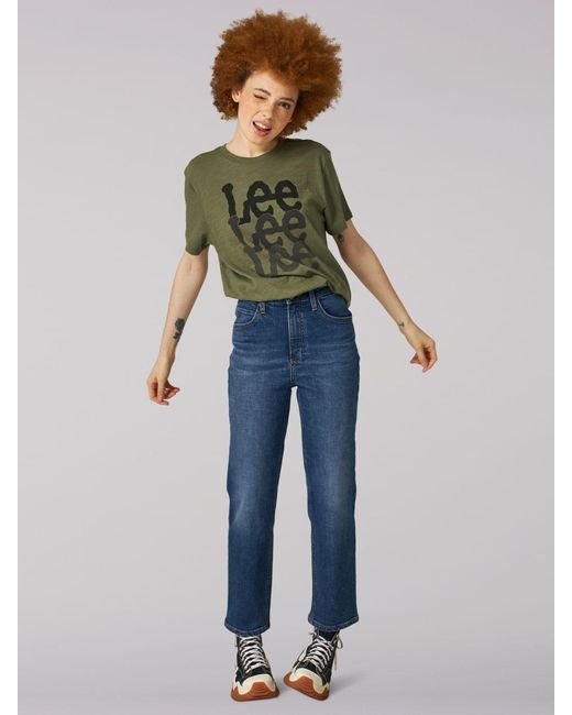 Lee Jeans Denim High Rise Relaxed Fit 