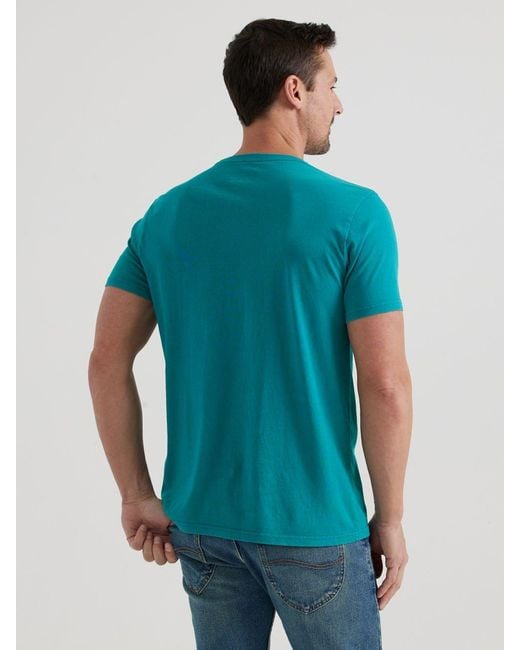 Lee Jeans Blue Mens Whitney Houston Graphic T-shirt for men