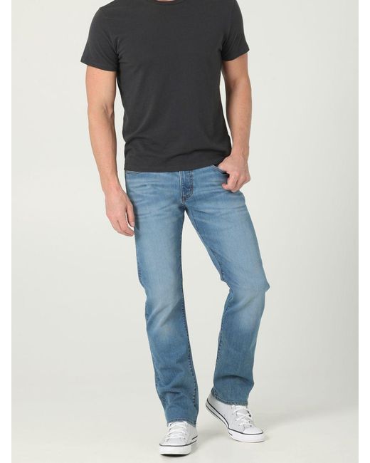 Lee Jeans Denim Extreme Motion Mvp Slim Straight Jeans in Blue for Men ...