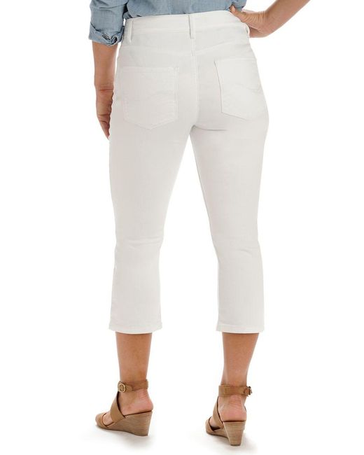 Lee Jeans Cotton Relaxed Fit Capri in 