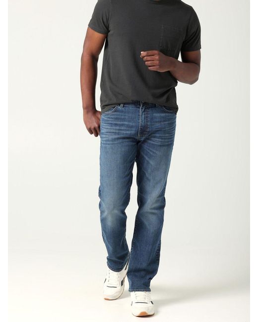 Lee Jeans Extreme Motion Mvp Relaxed Straight Jeans in Blue for Men Lyst