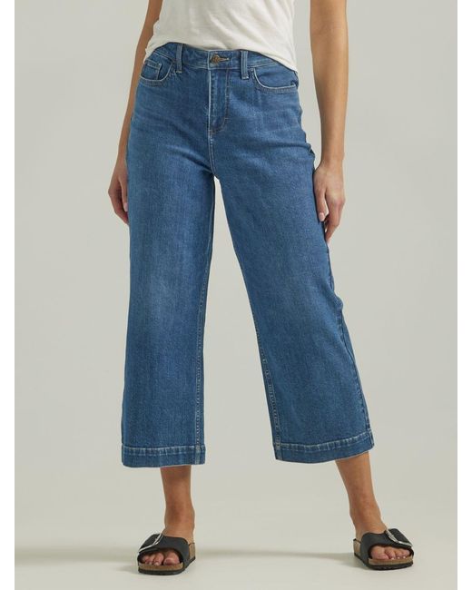 lee easy fit crop jeans
