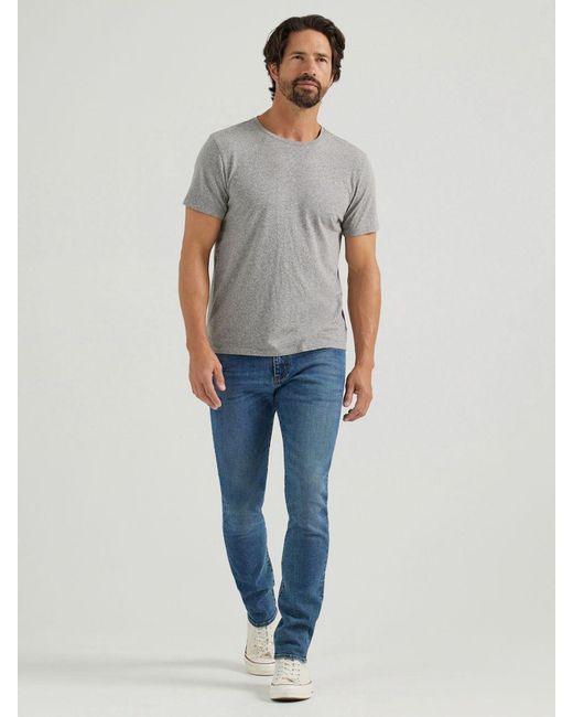 Lee Jeans Blue Mens Extreme Motion Skinny Jeans for men