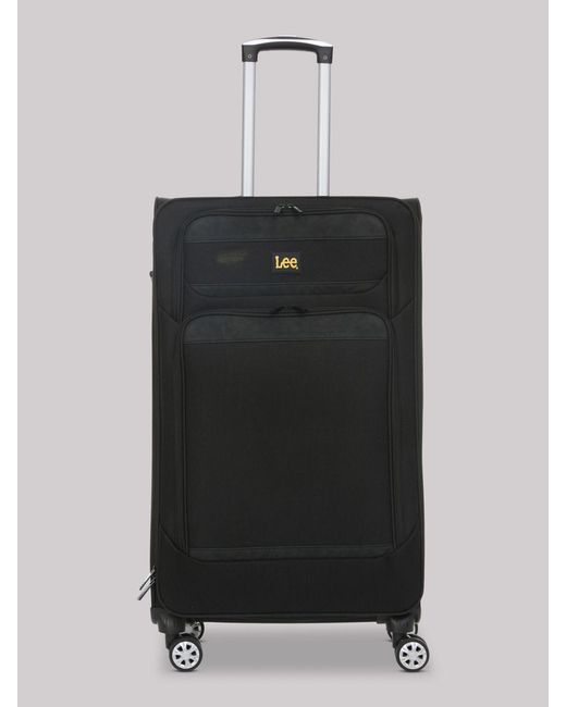Lee Jeans Black Soft Side Nested Luggage Set